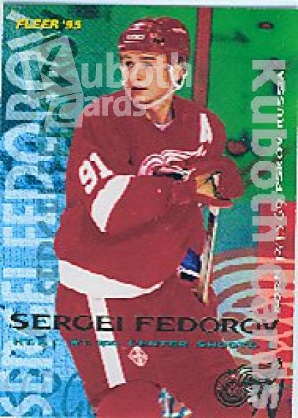 NHL 1994 / 95 Fleer - No 59 - Sergei Fedorov