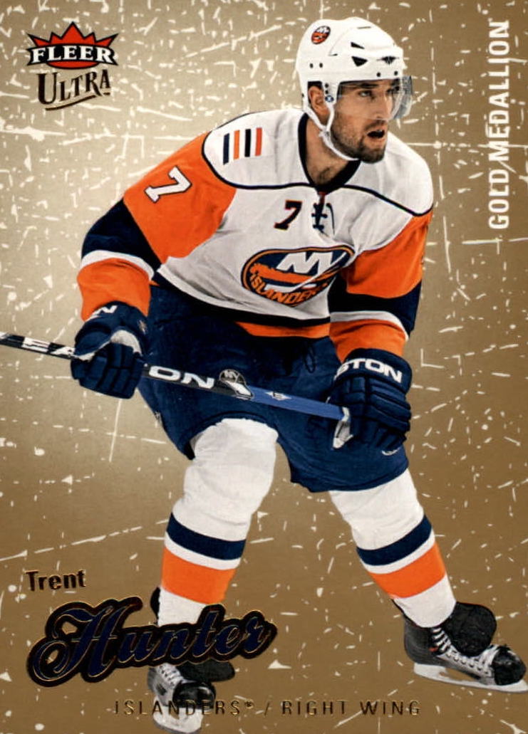 NHL 2008-09 Ultra Gold Medallion - No. 49 - Trent Hunter