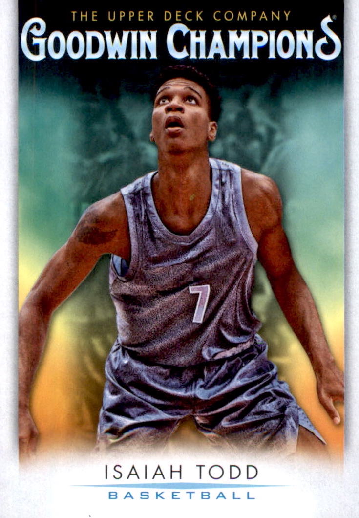 NBA 2021 Upper Deck Goodwin Champions - No 4 - Isaiah Todd