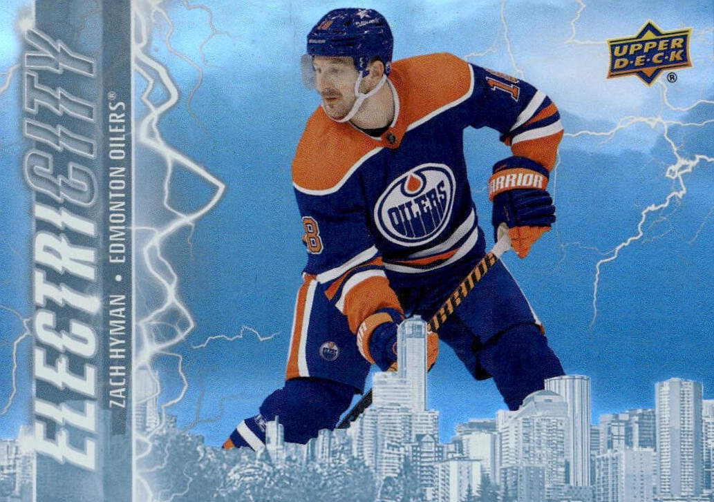 NHL 2024-25 Upper Deck ElectriCITY - No EC-4 - Zach Hyman