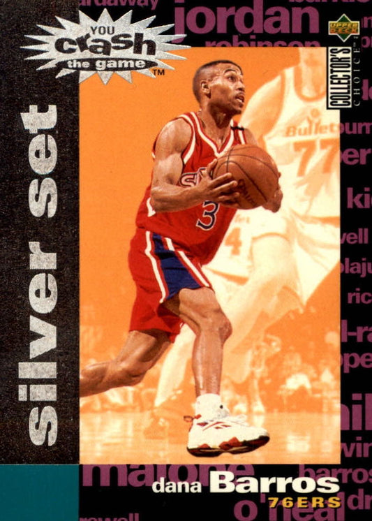 NBA 1995-96 Collector's Choice Crash the Game Scoring Silver Redemption - No C4 - Dana Barros