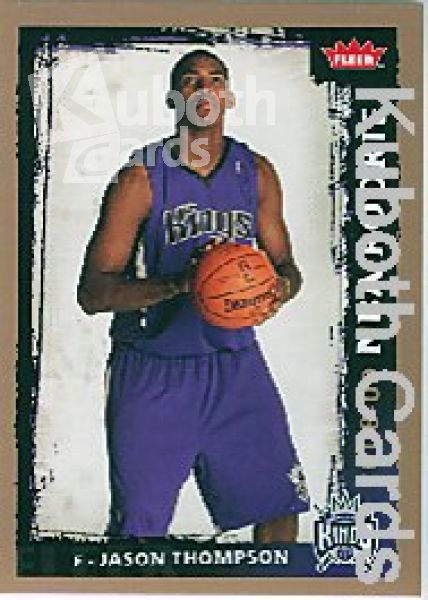 NBA 2008/09 Fleer - No. 212 - Jason Thompson