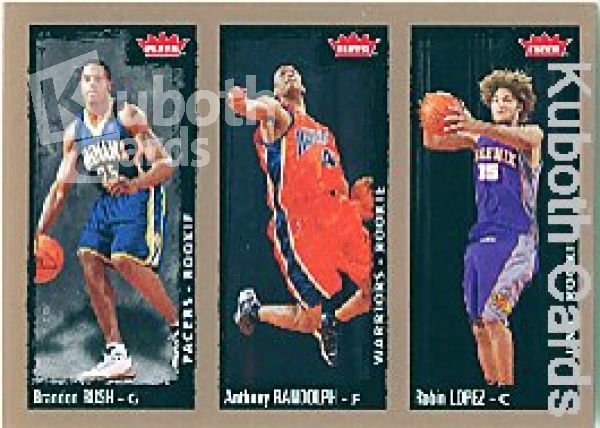 NBA 2008/09 Fleer - No. 240 - Rush/Randolph/Lopez