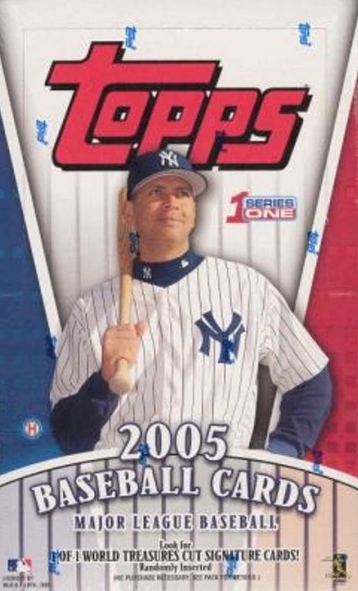 MLB 2005 Topps Serie 1 - Päckchen