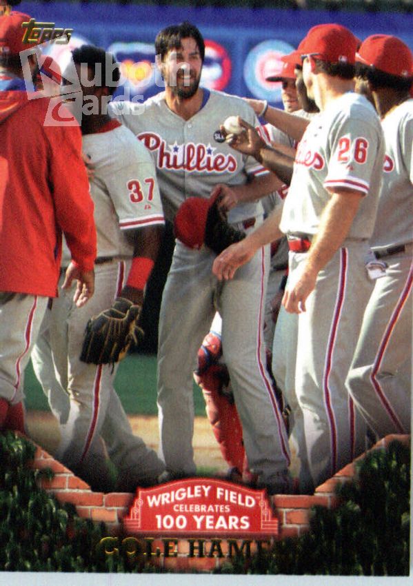 MLB 2016 Topps 100 Years at Wrigley Field - No WRIG-21 - Cole Hamels