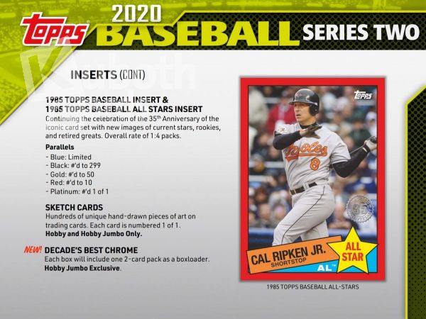 MLB 2020 Topps Serie 2 - Box