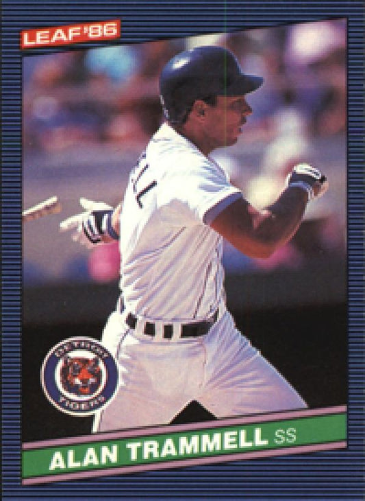 MLB 1986 Leaf/Donruss - No 101 - Alan Trammell