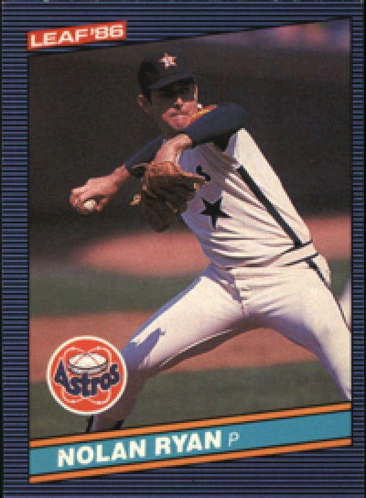 MLB 1986 Leaf/Donruss - No 132 - Nolan Ryan