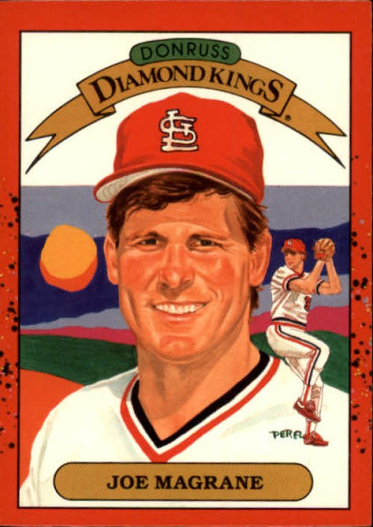 MLB 1990 Donruss Diamond Kings - No 13 - Joe Magrane