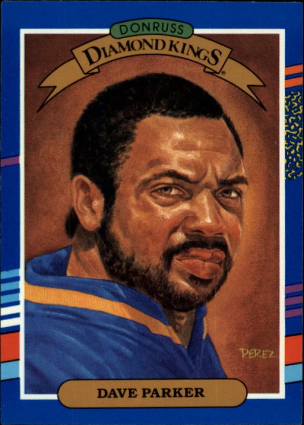 MLB 1991 Donruss Diamond Kings - No 5 - Dave Parker