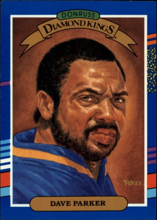 MLB 1991 Donruss Diamond Kings - No 5 - Dave Parker