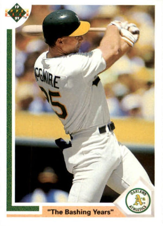 MLB 1991 Upper Deck - No 656 - Mark McGwire
