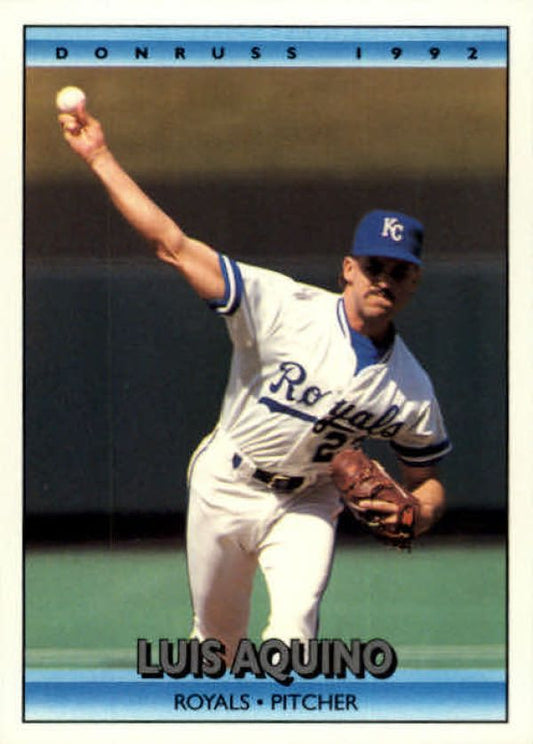 MLB 1992 Donruss - No 544 - Luis Aquino