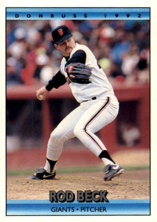 MLB 1992 Donruss - No 461 - Rod Beck