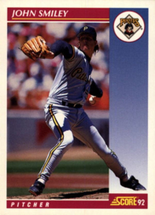 MLB 1992 Score - No 659 - John Smiley