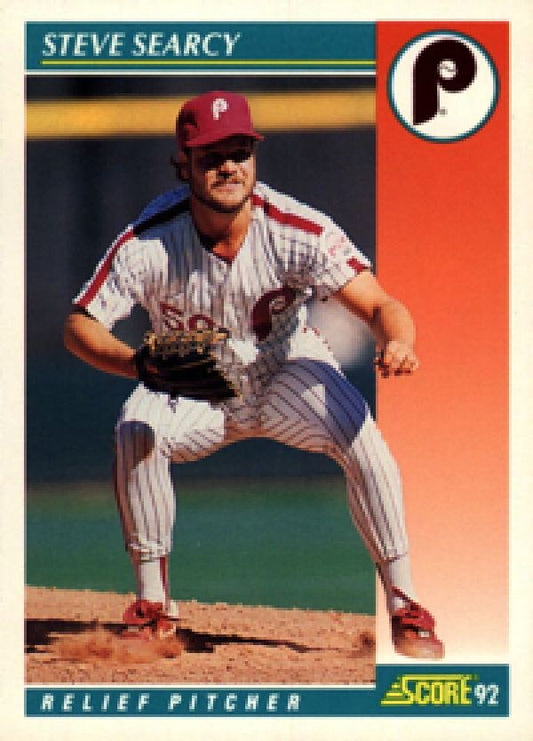 MLB 1992 Score - No 698 - Steve Searcy
