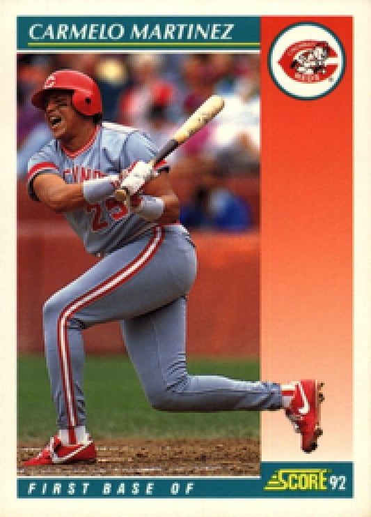 MLB 1992 Score - No 686 - Carmelo Martinez