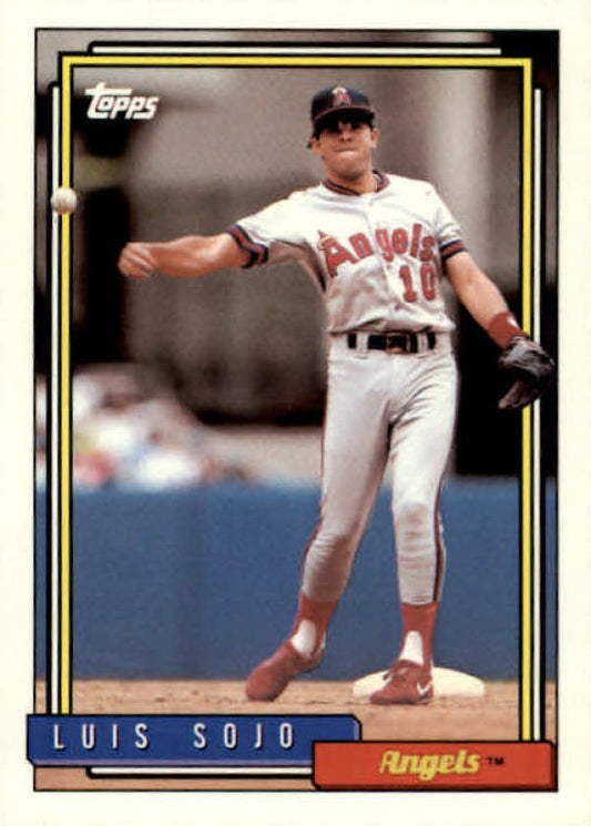 MLB 1992 Topps - No 206 - Luis Sojo