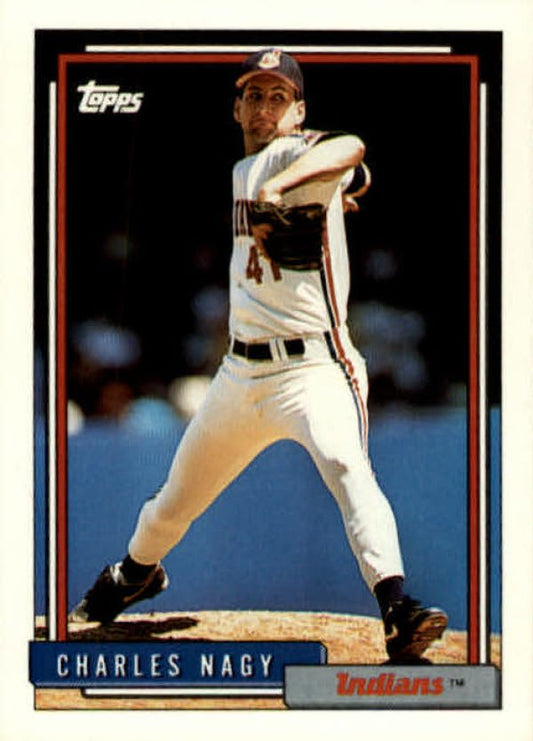 MLB 1992 Topps - No 299 - Charles Nagy
