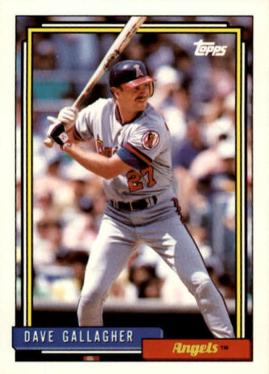MLB 1992 Topps - No 552 - Dave Gallagher