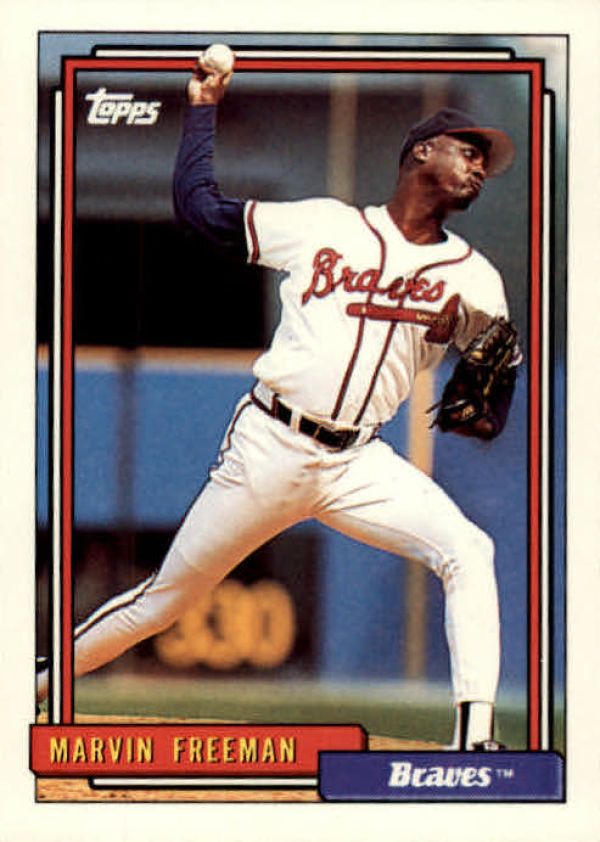 MLB 1992 Topps - No 68 - Marvin Freeman
