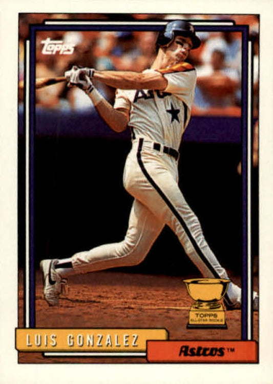 MLB 1992 Topps - No 12 - Luis Gonzalez