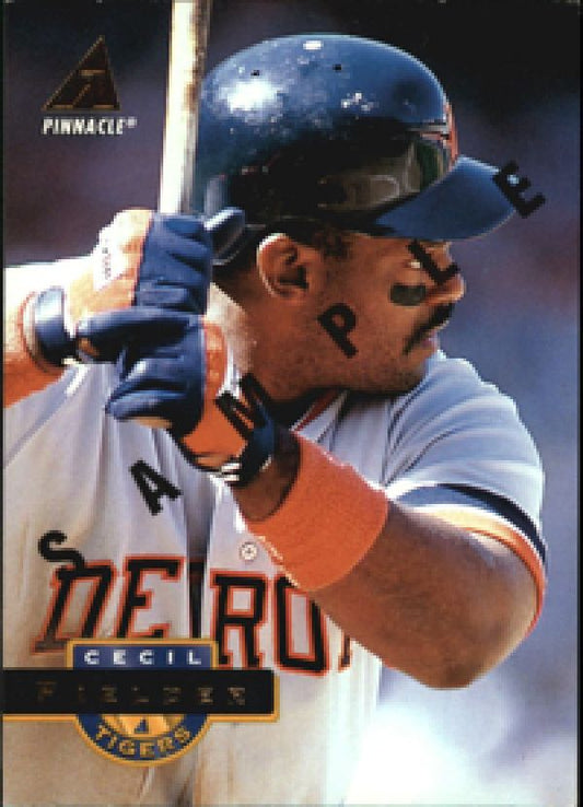 MLB 1994 Pinnacle Samples - No 10 - Cecil Fiedler