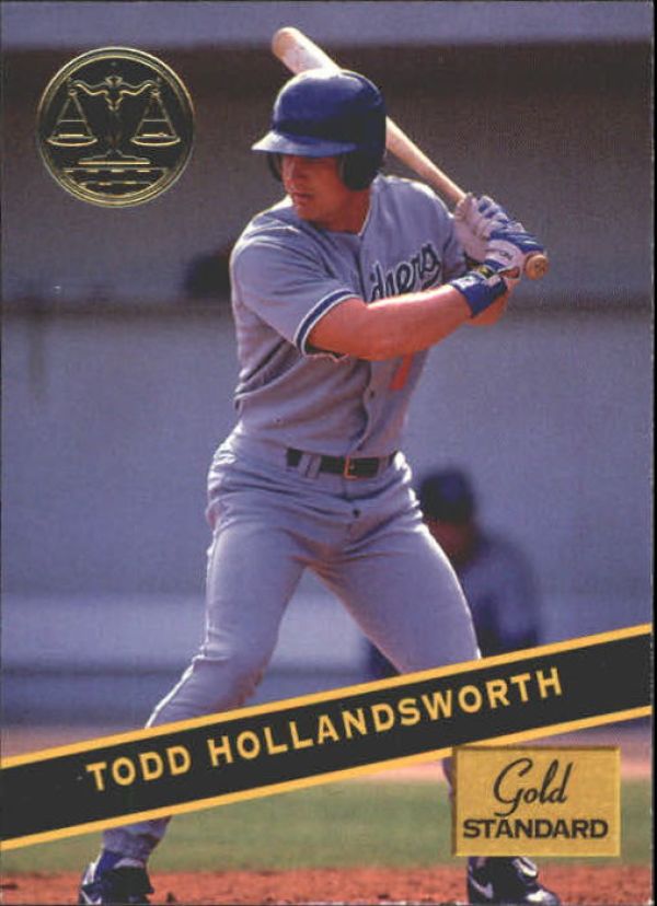 MLB 1994 Signature Rookies Gold Standard - No 56 - Todd Hollandsworth