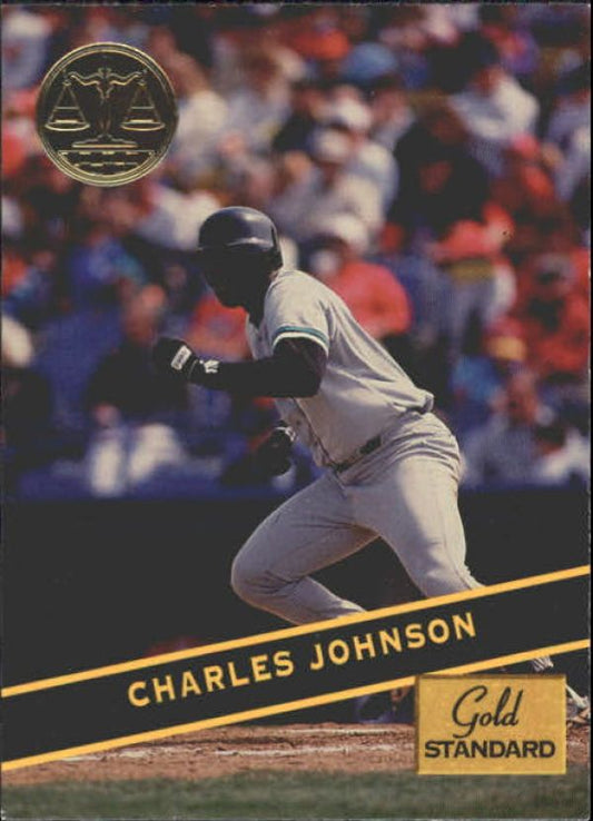 MLB 1994 Signature Rookies Gold Standard - No 58 - Charles Johnson