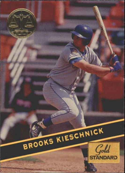 MLB 1994 Signature Rookies Gold Standard - No 59 - Brooks Kieschnick