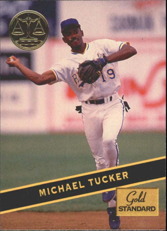 MLB 1994 Signature Rookies Gold Standard - No 71 - Michael Tucker