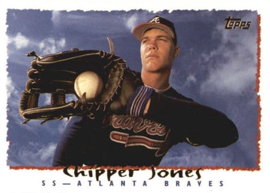 MLB 1995 Topps - No 535 - Chipper Jones