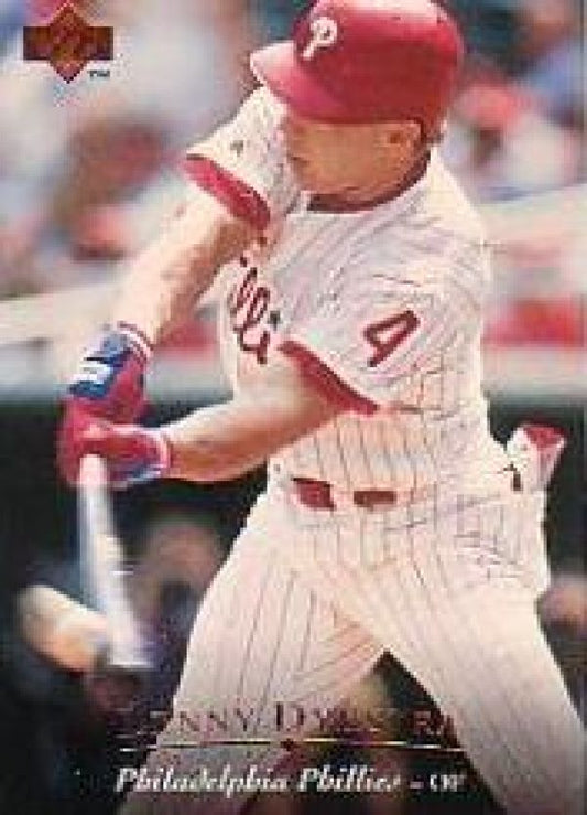 MLB 1995 Upper Deck - No 140 - Lenny Dykstra