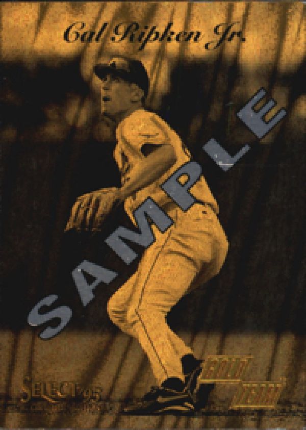 MLB 1995 Select Certified - komplettes Promotional Karten Set