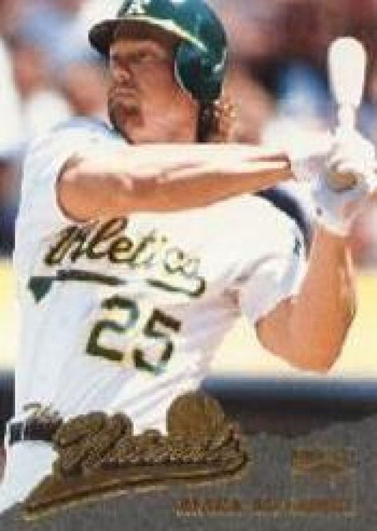 MLB 1996 Pinnacle - No 158 - Mark McGwire
