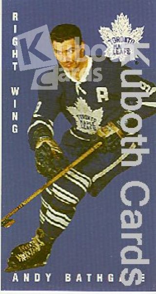 NHL 1994 / 95 Parkhurst Tall Boys - No 124 - Andy Bathgate