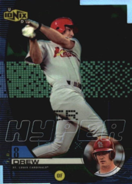 MLB 1999 UD Ionix Hyper - No H20 - J.D. Drew