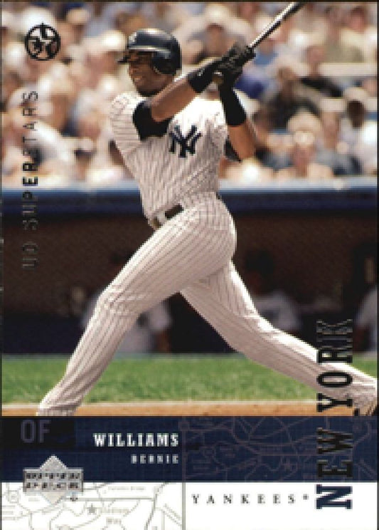 MLB 2002-03 UD SuperStars - No 151 - Bernie Wiliams