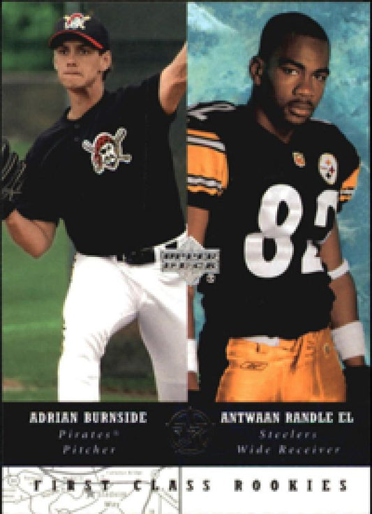 MLB/NFL 2002-03 UD SuperStars - No 286 - Adrian Burnside / Antwaan Randle El