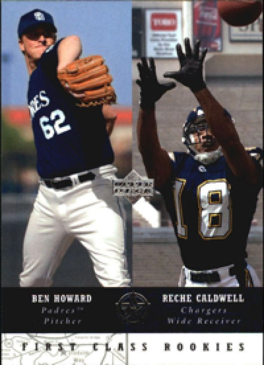 MLB/NFL 2002-03 UD SuperStars - No 287 - Ben Howard / Reche Caldwell