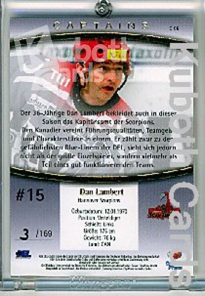 DEL 2006 / 07 CityPress Exclusive Edition - No C05 - Lambert