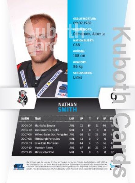 DEL 2010 / 11 CityPress - No 005 - Nathan Smith