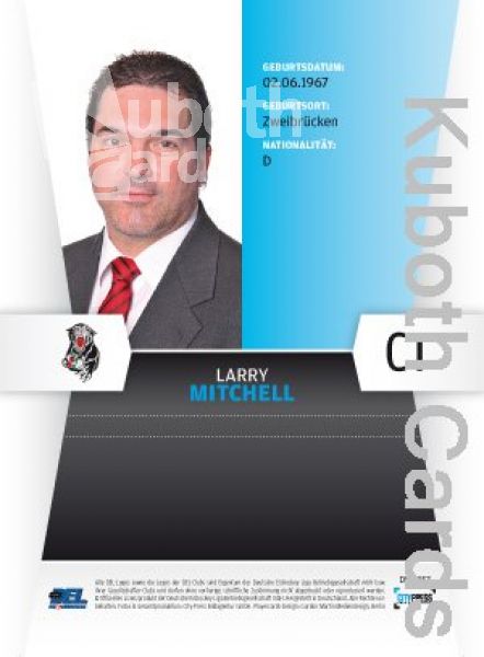 DEL 2010 / 11 CityPress - No 357 - Larry Mitchel