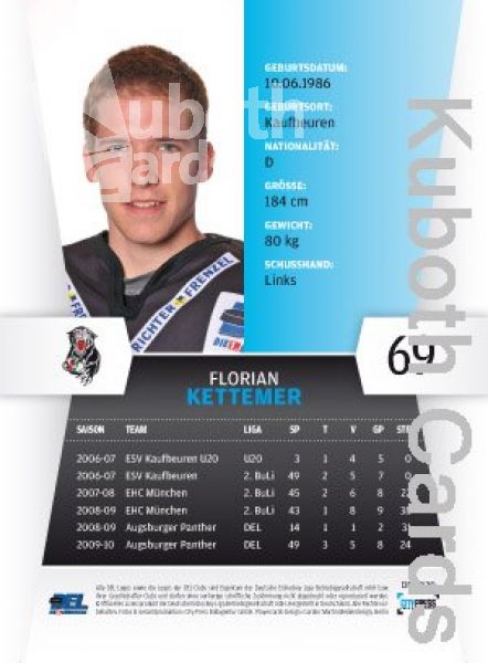 DEL 2010 / 11 CityPress - No 020 - Florian Kettemer