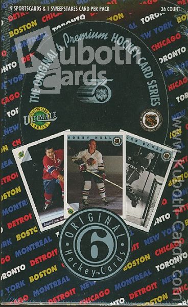 NHL 1992 Ultimate - The Original 6 Premium Hockey Cards - Box