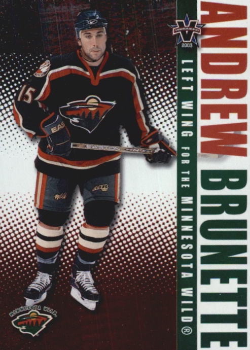 NHL 2002-03 Vanguard - No 51 - Andrew Brunette