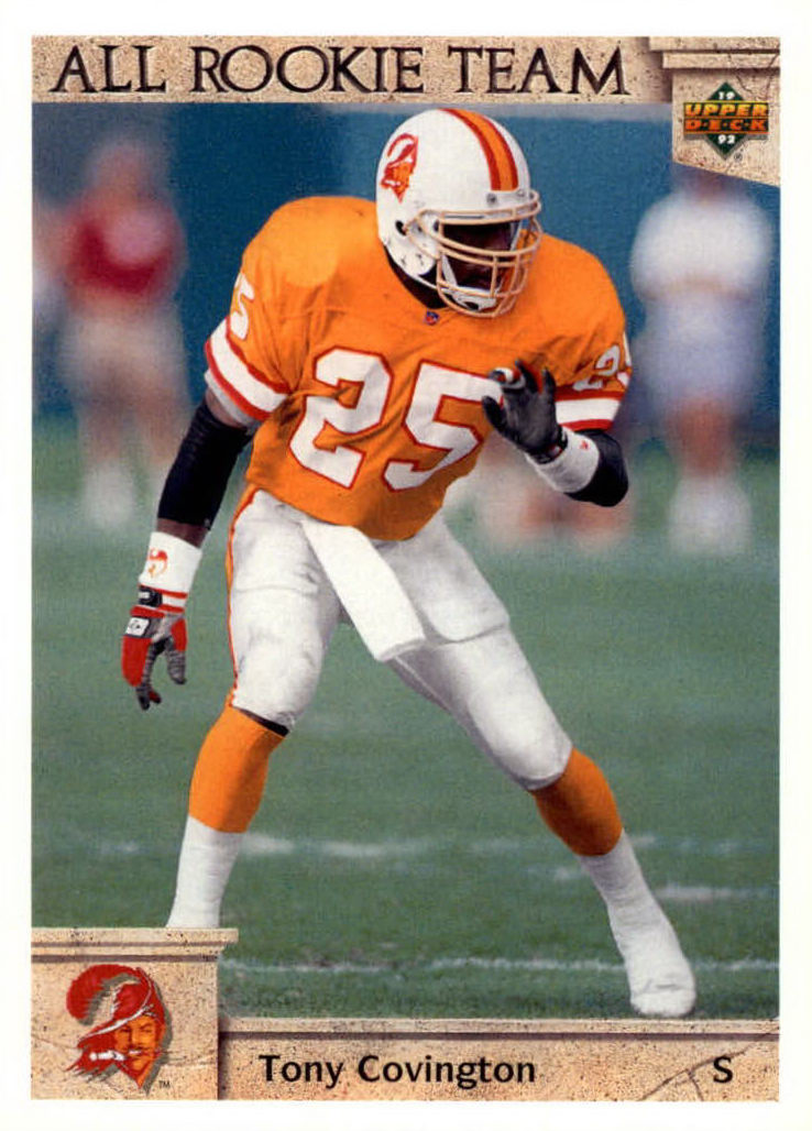 NFL 1992 Upper Deck - No 51 - Tony Covington