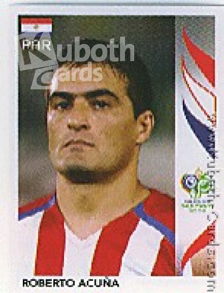 Soccer 2006 Panini World Cup - No 120 - Roberto Acuna
