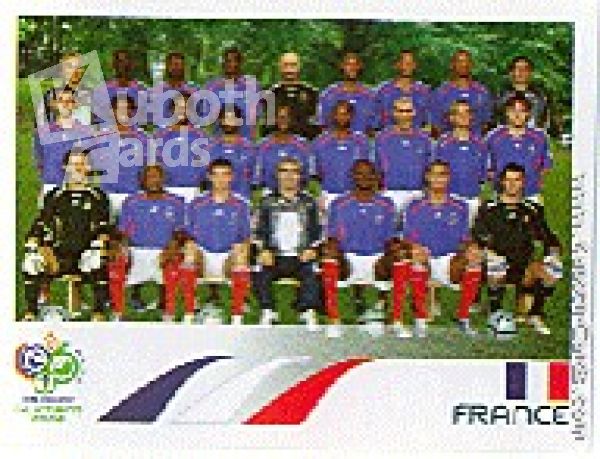 Fussball 2006 Panini WM - No 454 - Team Frankreich