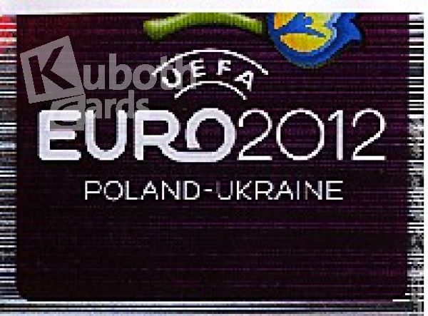 Fussball 2012 Panini EM - No 2 - offizielles Logo